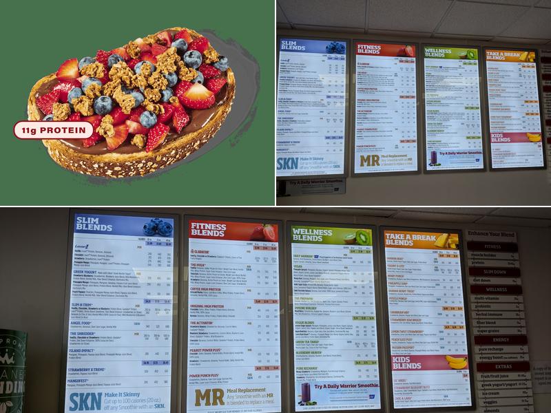 Smoothie King Menu