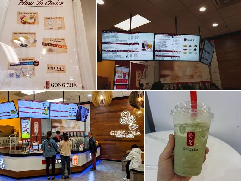 Gong Cha Menu