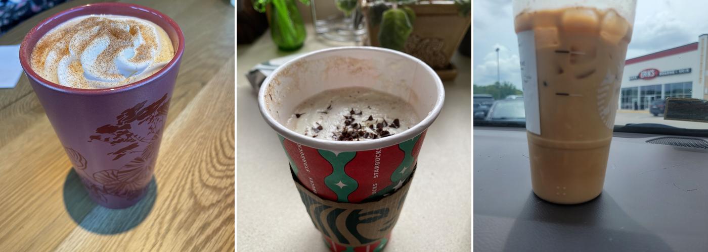 Starbucks Menu