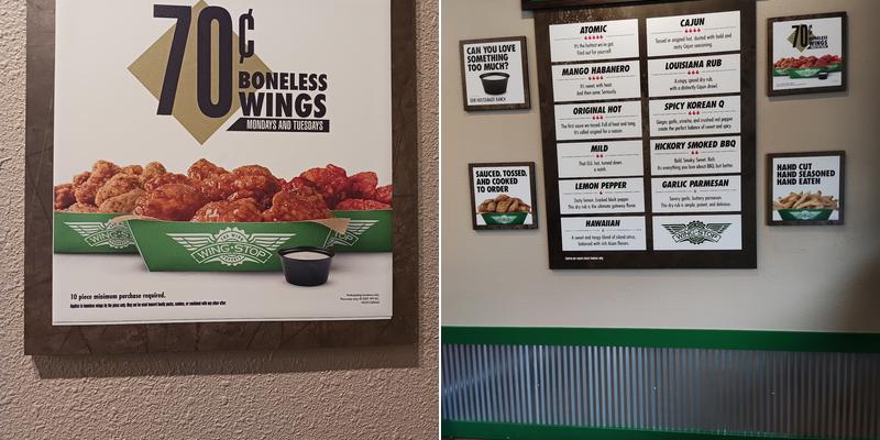 Wingstop Menu