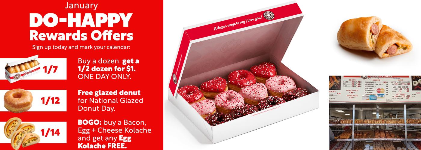 Shipley Do-Nuts Menu