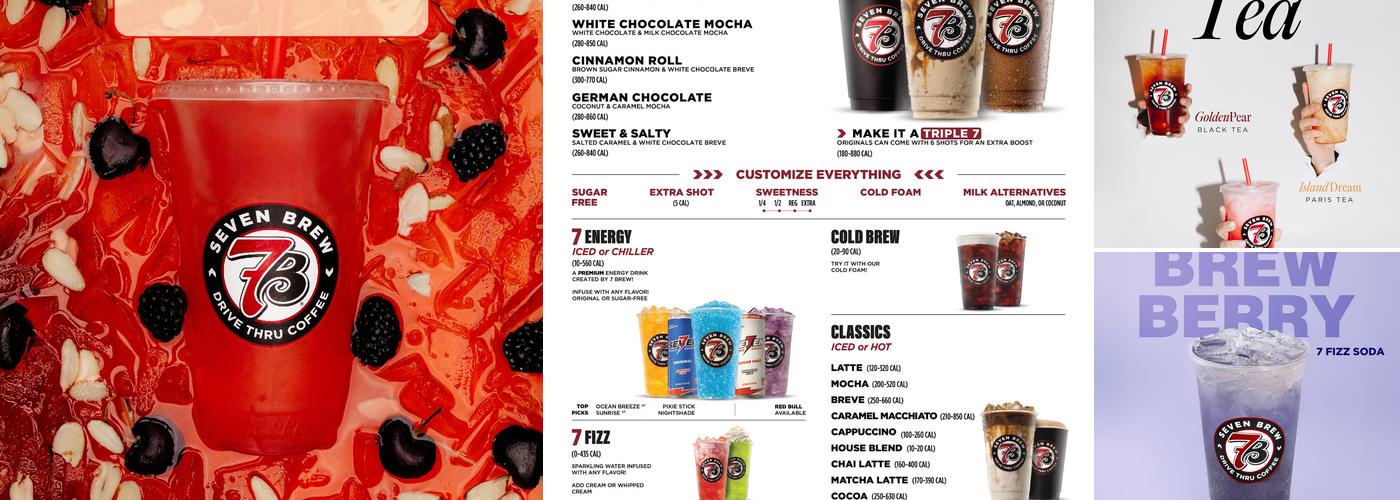 7 Brew Coffee Menu