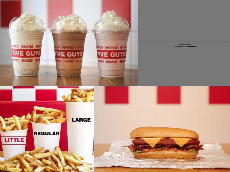 Five Guys Menu