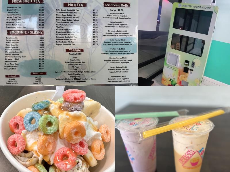 Fresh Rolls Menu
