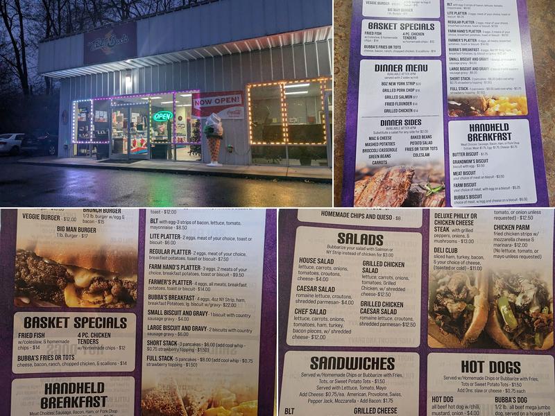 Taste Buds Menu