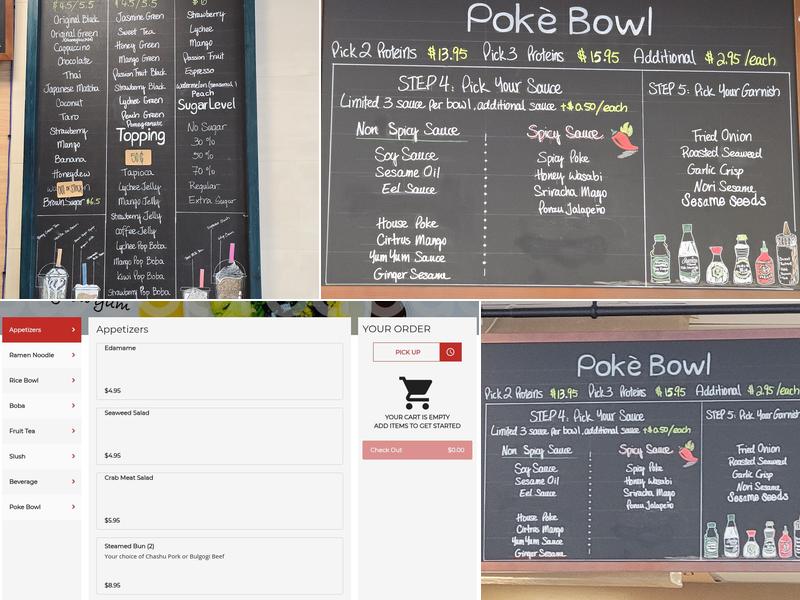 Sweet Retreat (Poke-Ramen-Boba) Menu