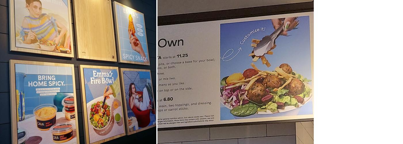 CAVA Menu