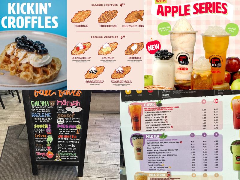 Kung Fu Tea - OSU Campus Menu