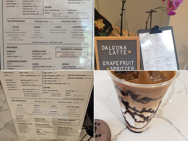 Three Graces Coffee Co. Menu