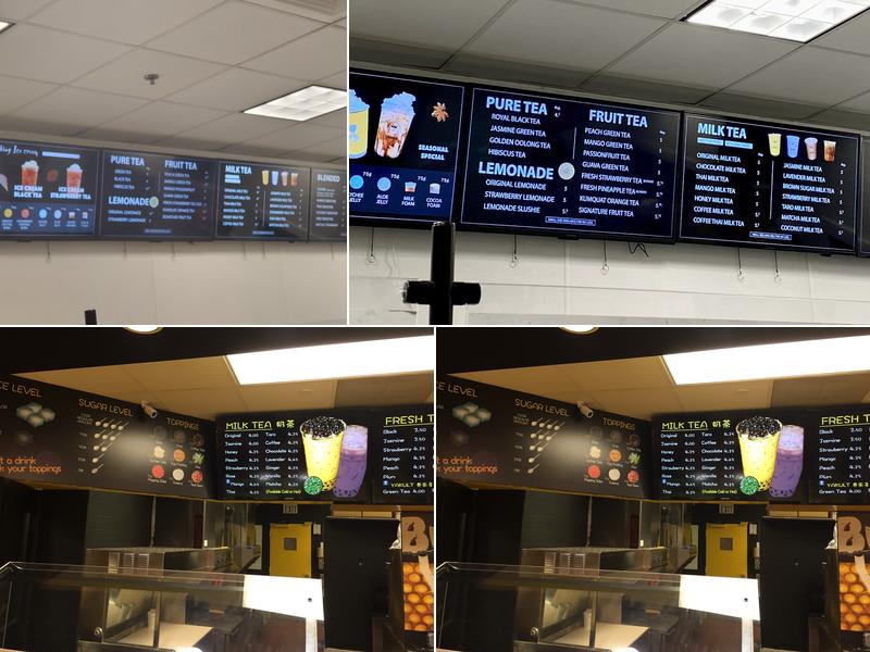 BOBAHEAD Valley River Menu