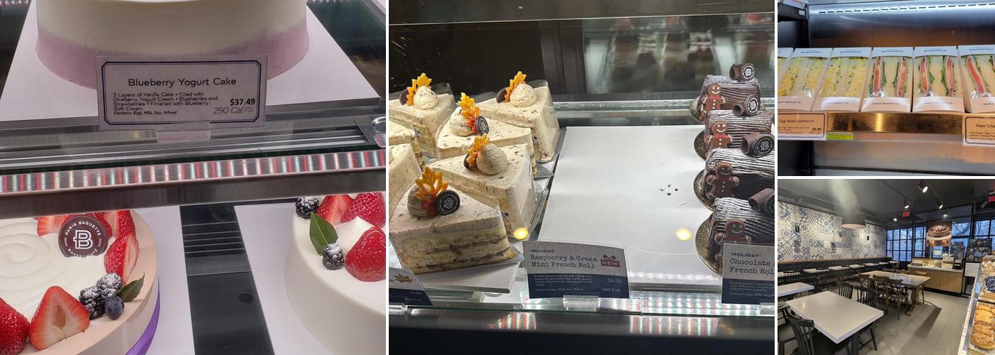 Paris Baguette Menu