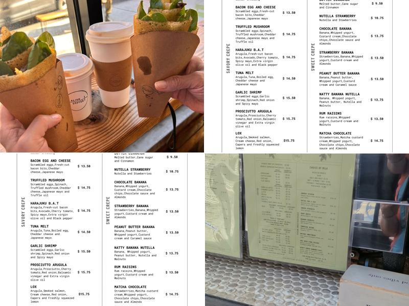 Align Coffee/Crepe Master Menu