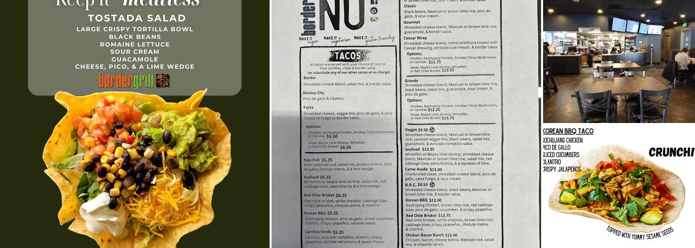 Border Grill Menu