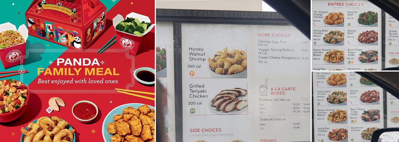 Panda Express Menu