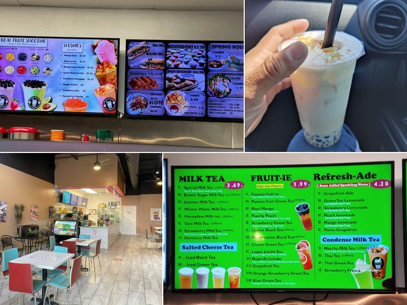 Tapioca Blossom Menu