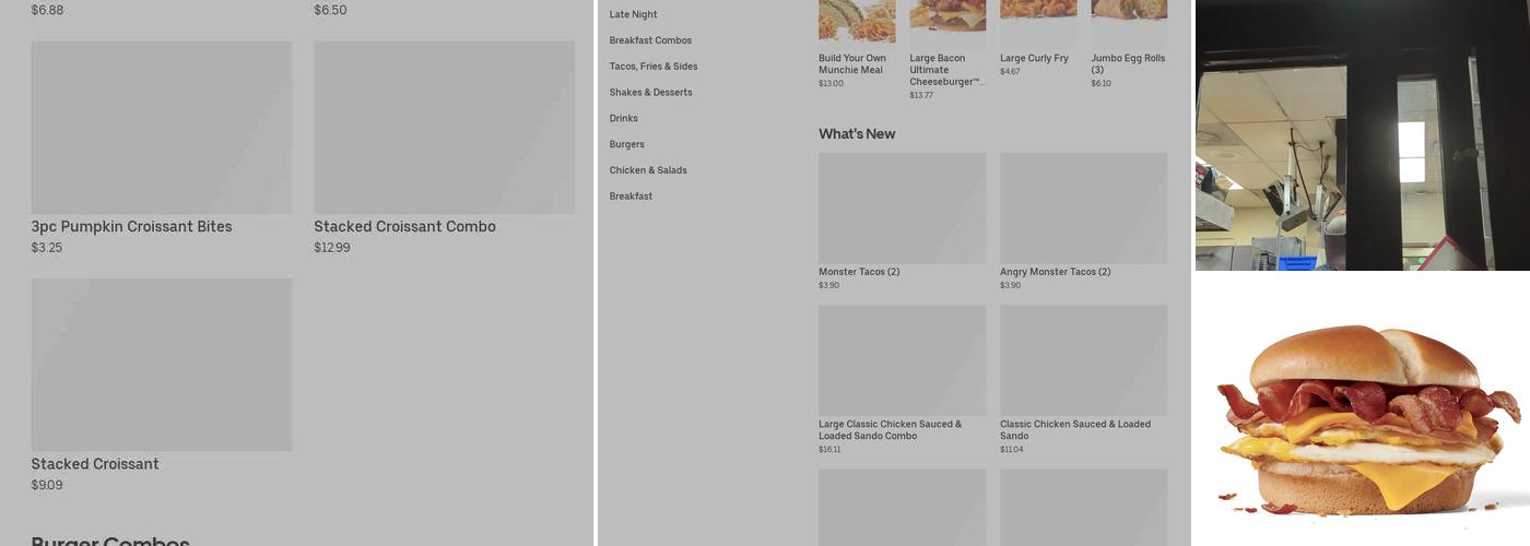 Jack in the Box Menu