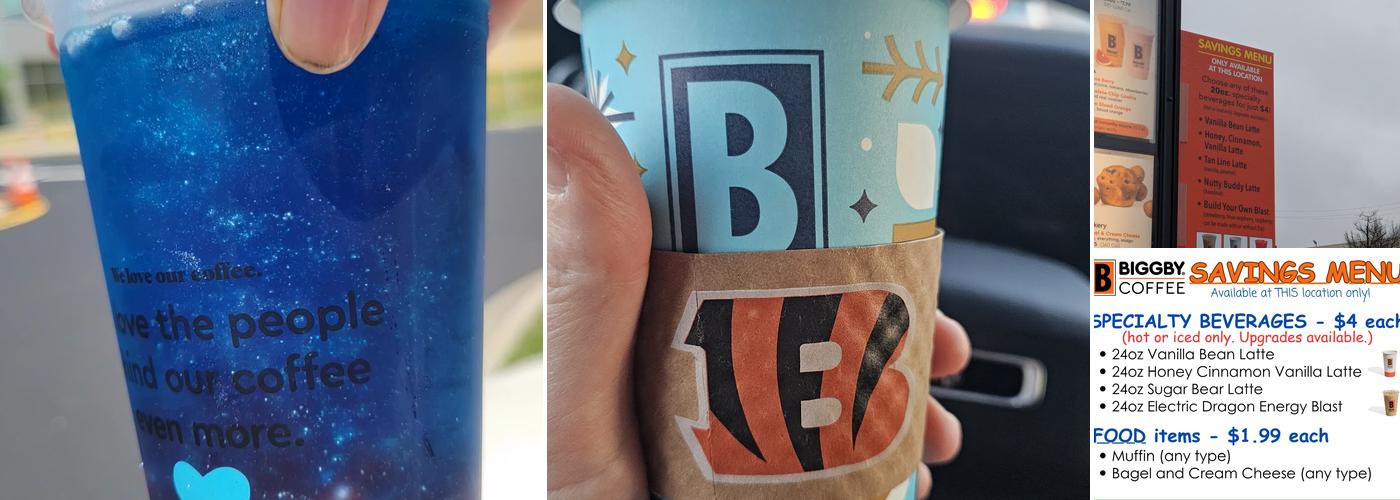 BIGGBY COFFEE Menu