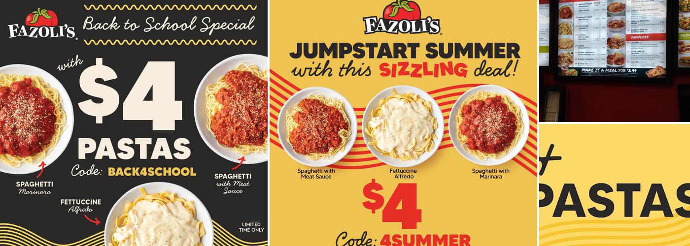 Fazoli's Menu