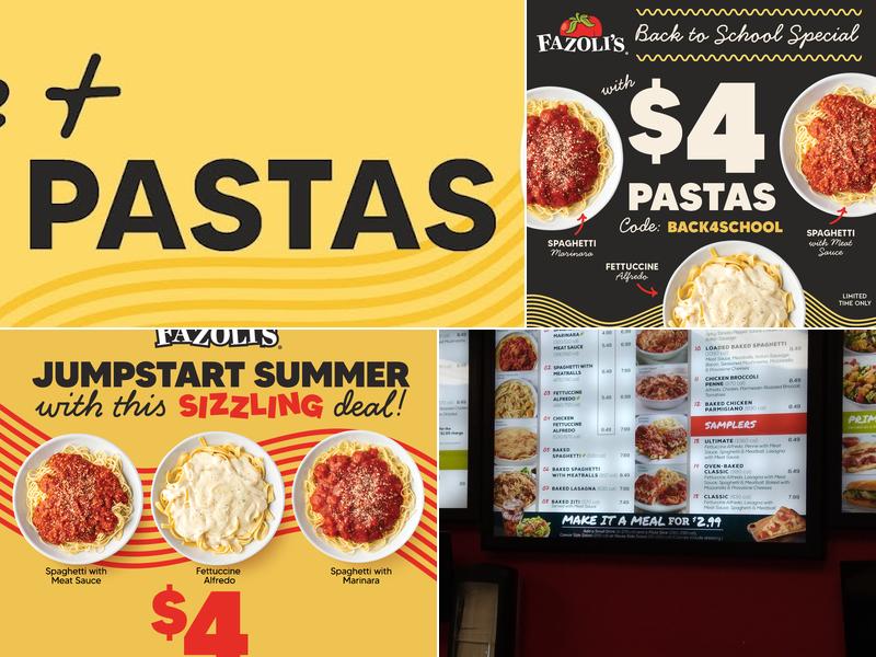 Fazoli's Menu