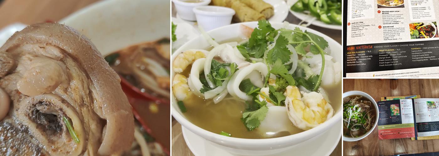 Pho VietFresh Menu