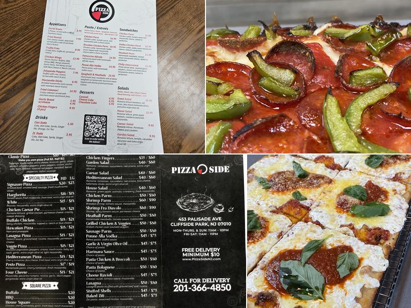Pizza Side Menu