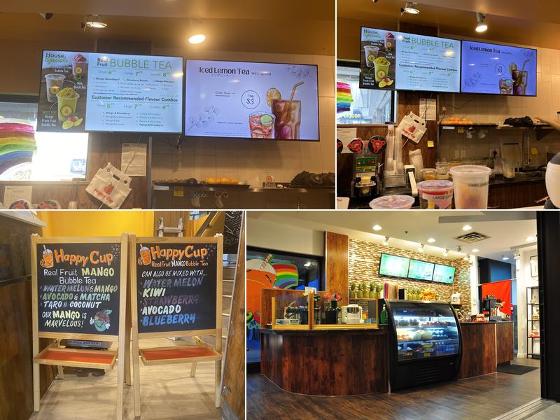 HAPPY CUP Woodbine Menu