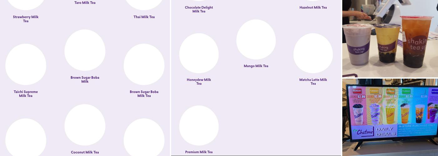 Chatime Menu