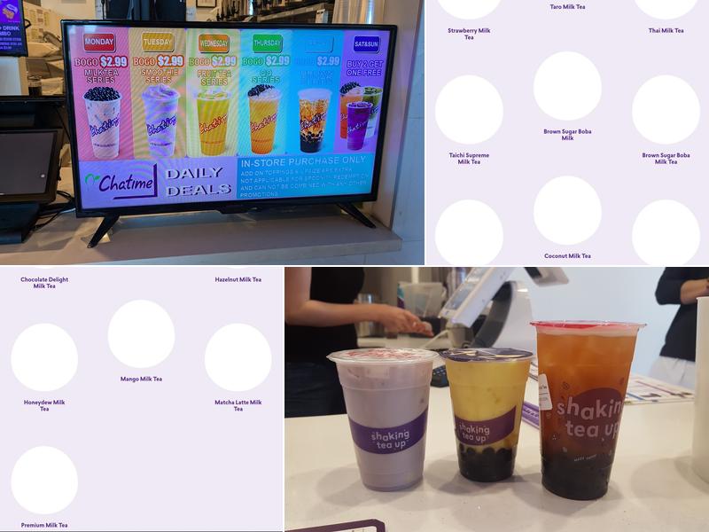 Chatime Menu
