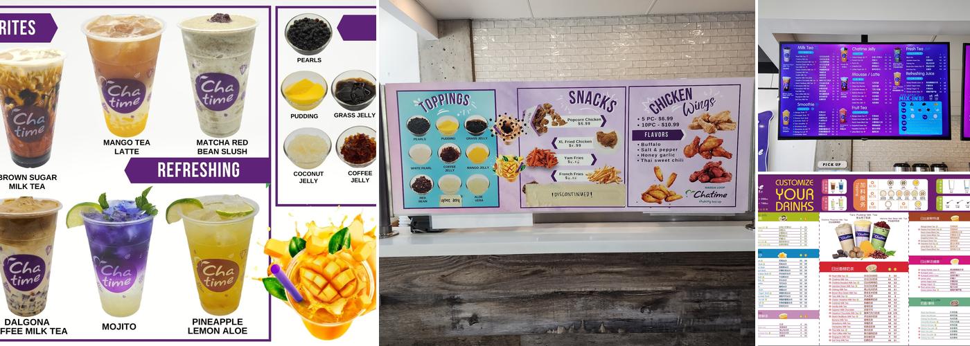 Chatime Marda Loop Menu
