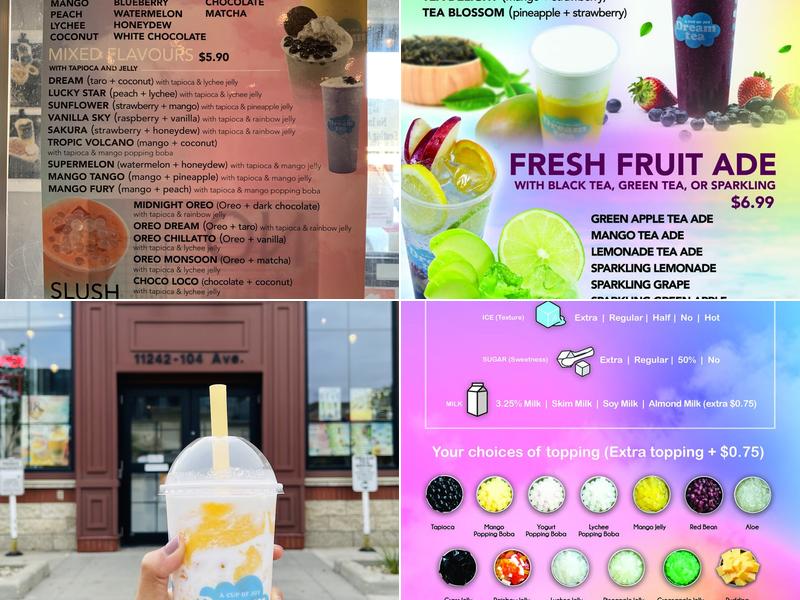 Dream Tea House Menu