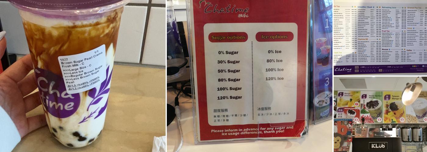Chatime Kerrisdale Menu