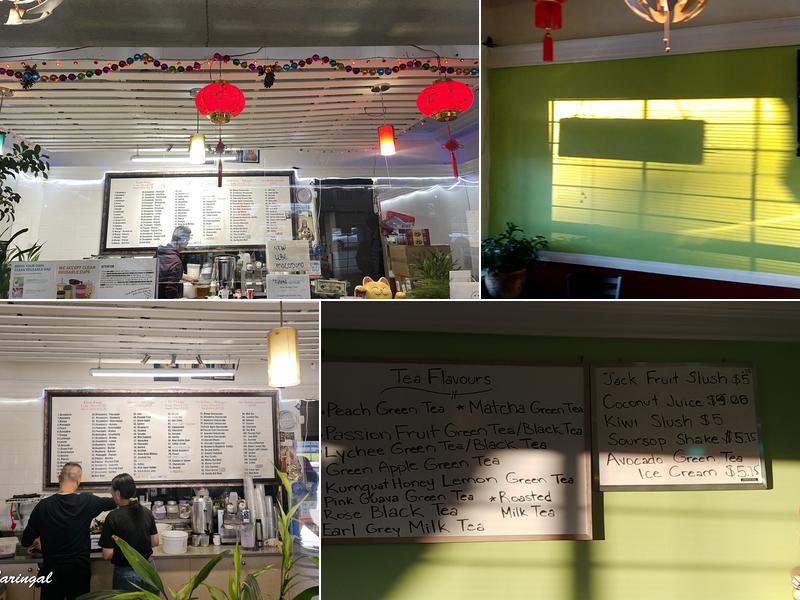 Green Leaf Bubble Tea Menu