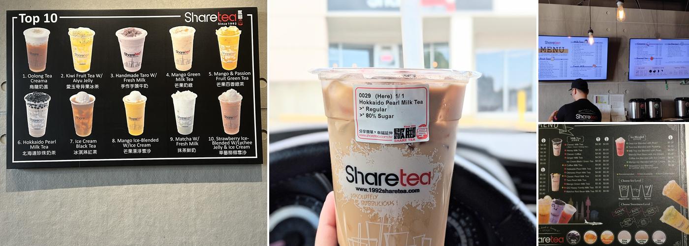 Sharetea Menu