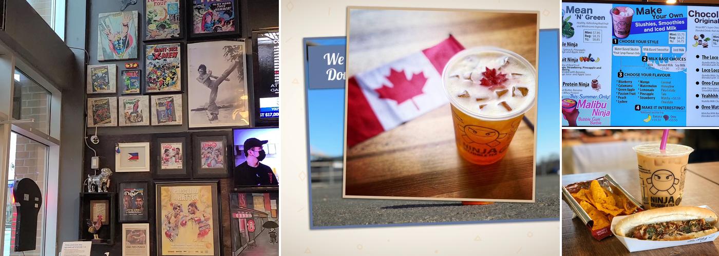 Ninja Bubble Tea Express Menu