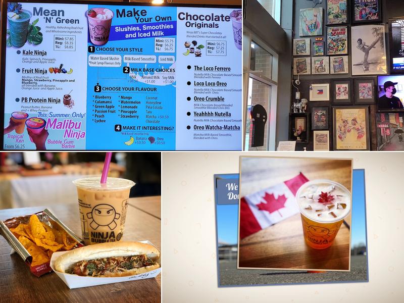 Ninja Bubble Tea Express Menu
