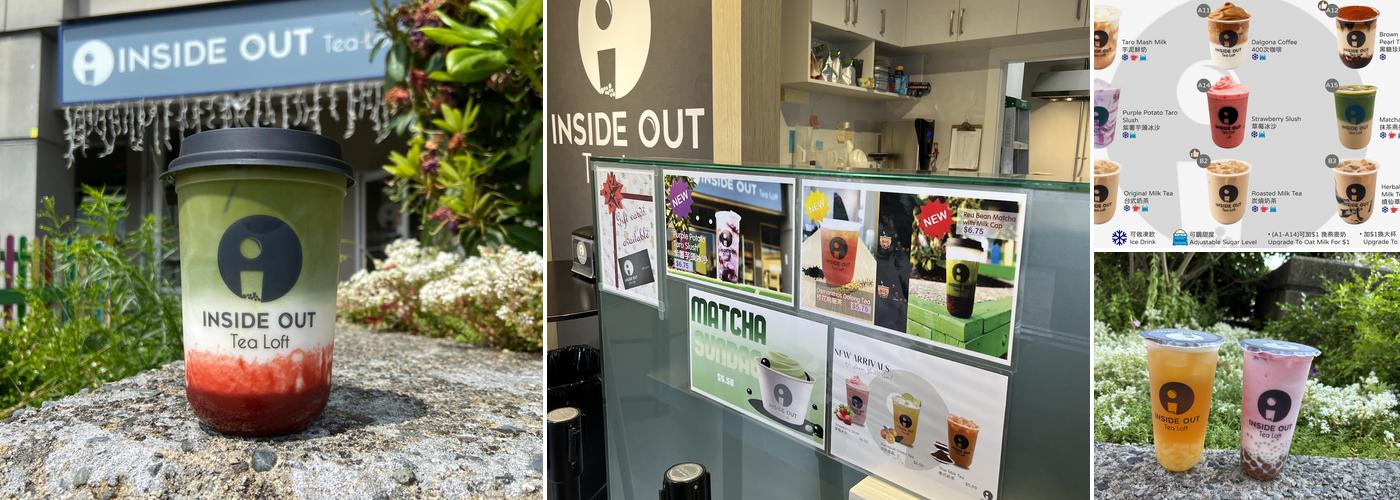 Inside Out Tea Loft Menu