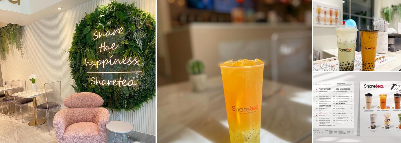 Sharetea UBC Menu