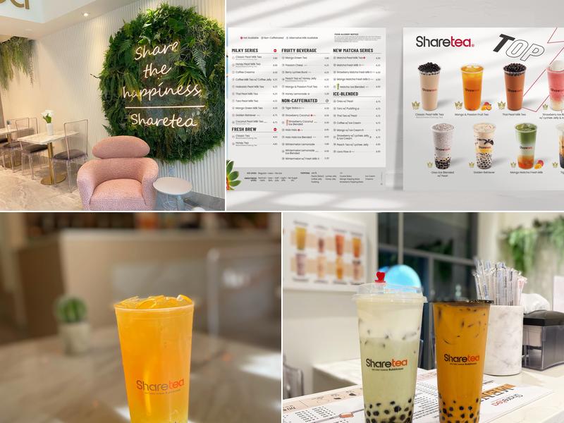 Sharetea UBC Menu