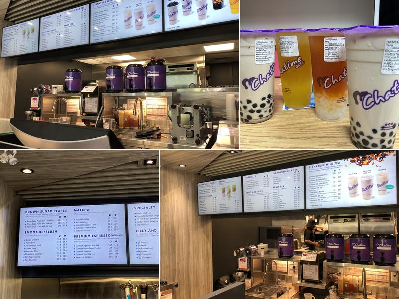 Chatime Bubble Tea Menu