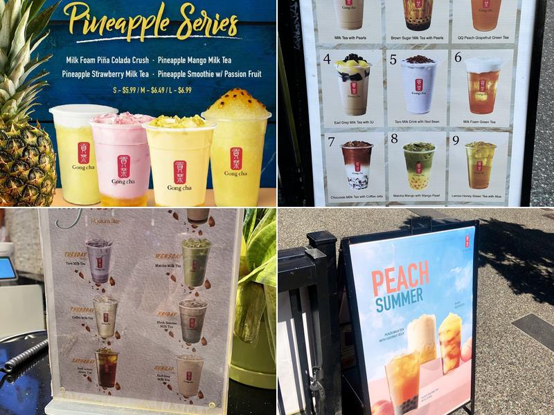 Gong Cha_Granville Menu