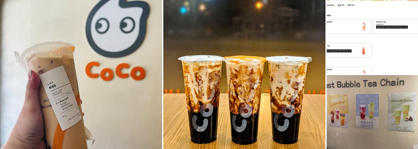 Coco Bubble Tea (Kingsway) Menu