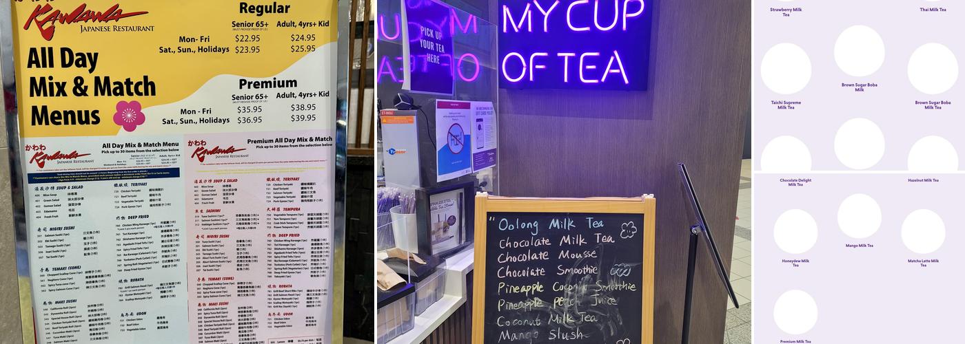 Chatime Menu