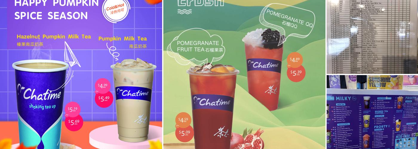 Chatime Menu