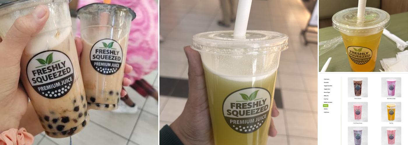 Freshly Squeezed Menu