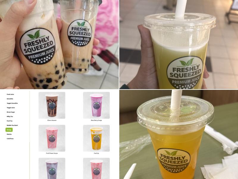 Freshly Squeezed Menu