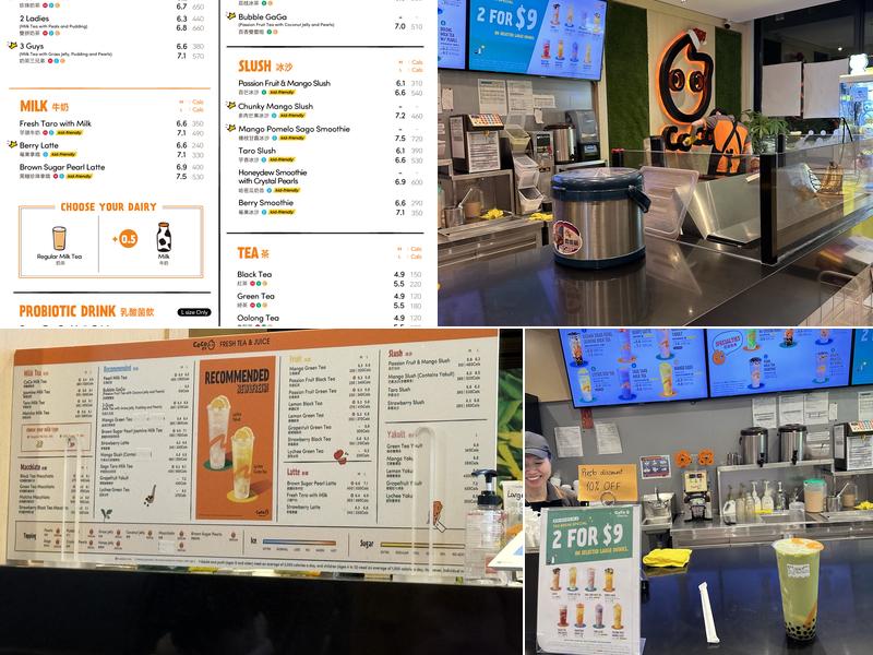 CoCo Fresh Tea & Juice Menu