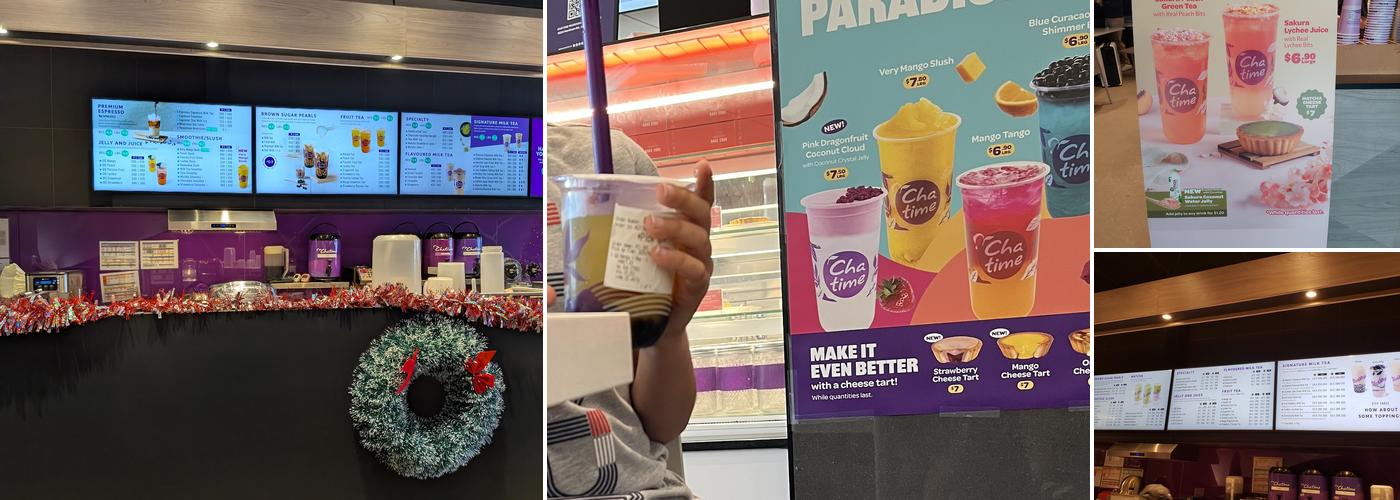 Chatime Menu