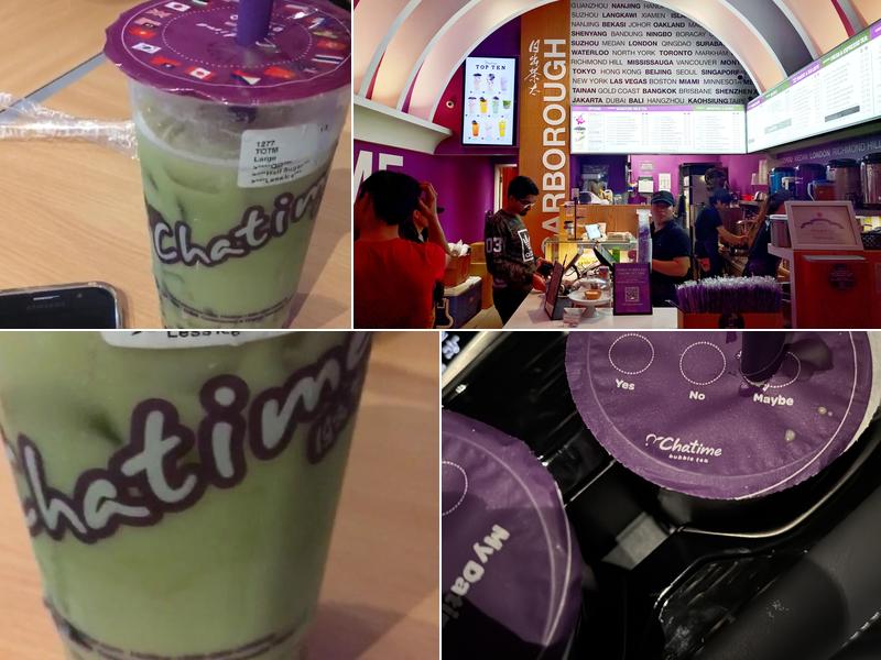 Chatime Menu