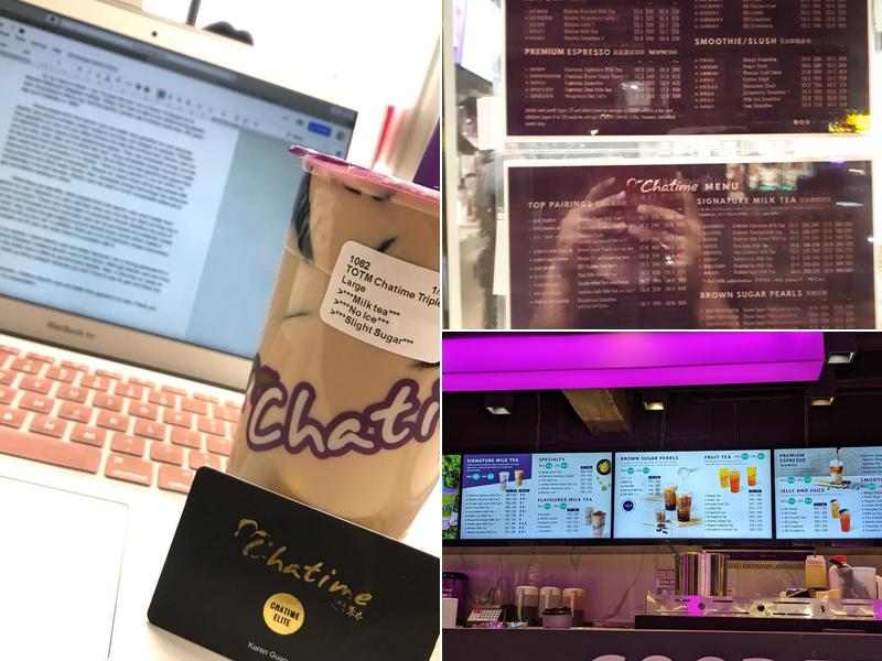 Chatime Menu