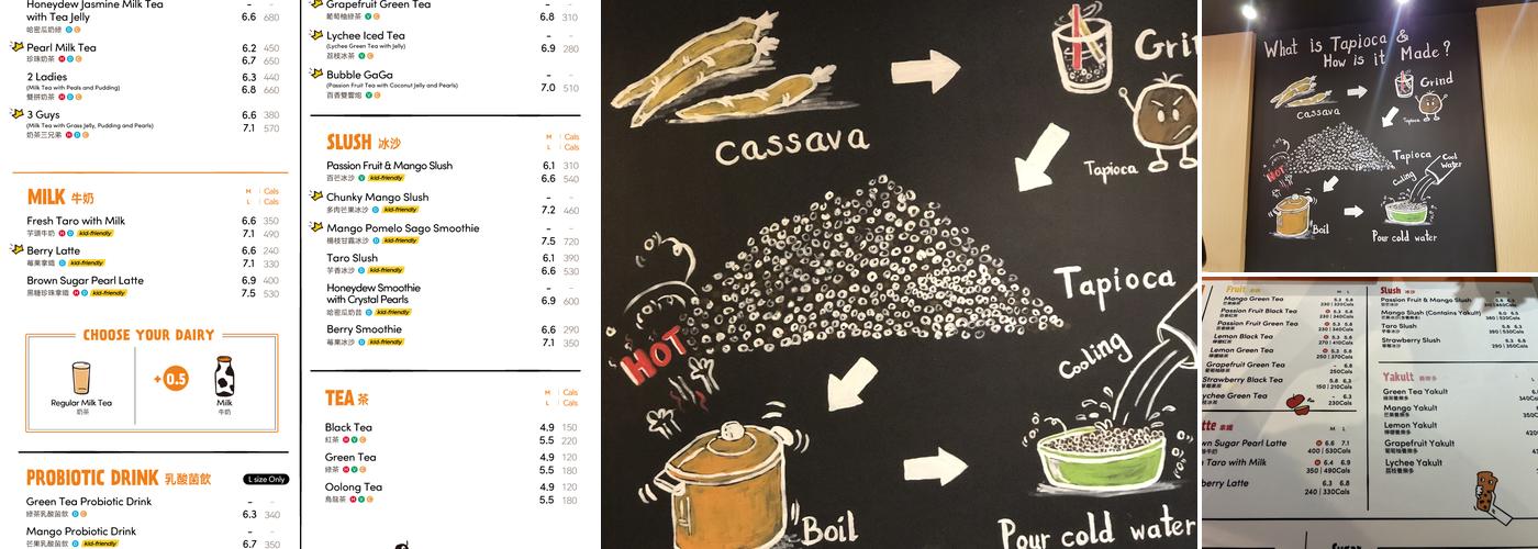 CoCo Fresh Tea & Juice Menu